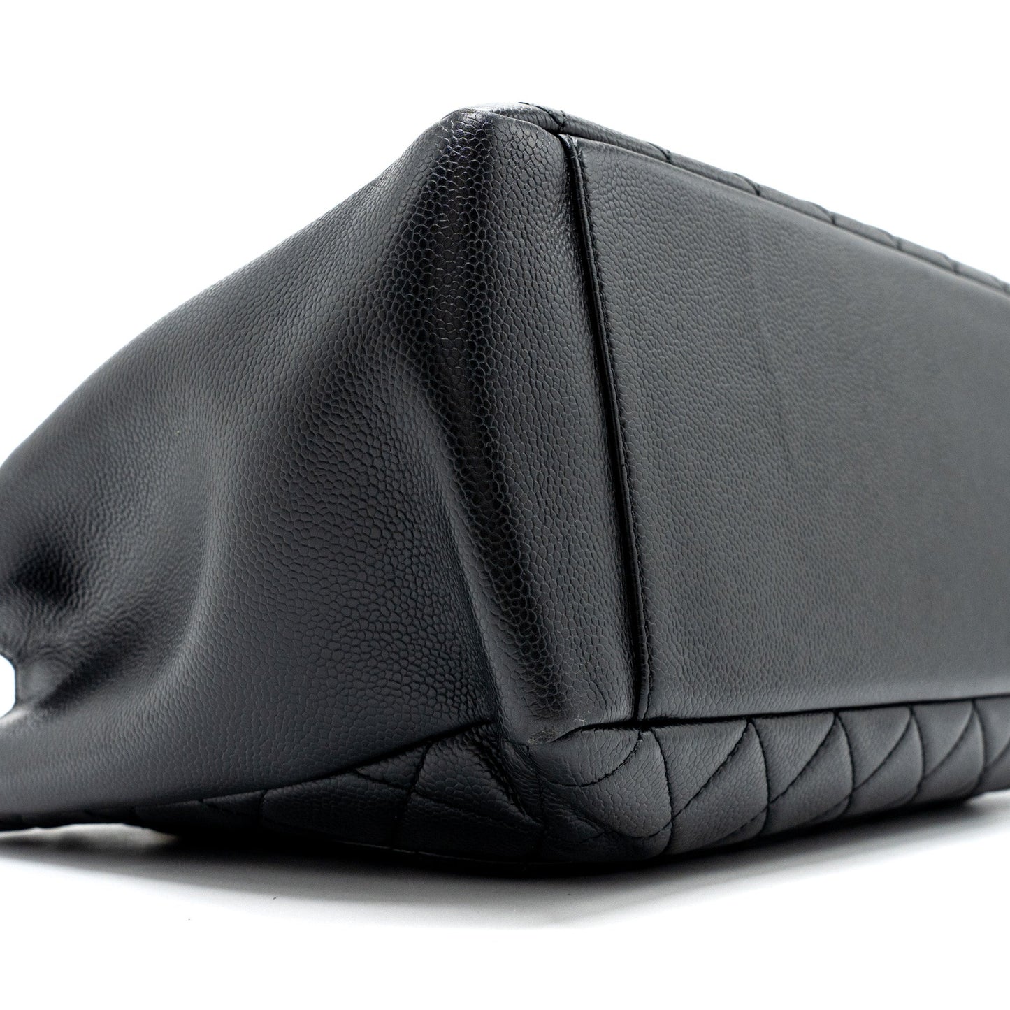 Chanel grand shopping tote bag caviar Black GHW