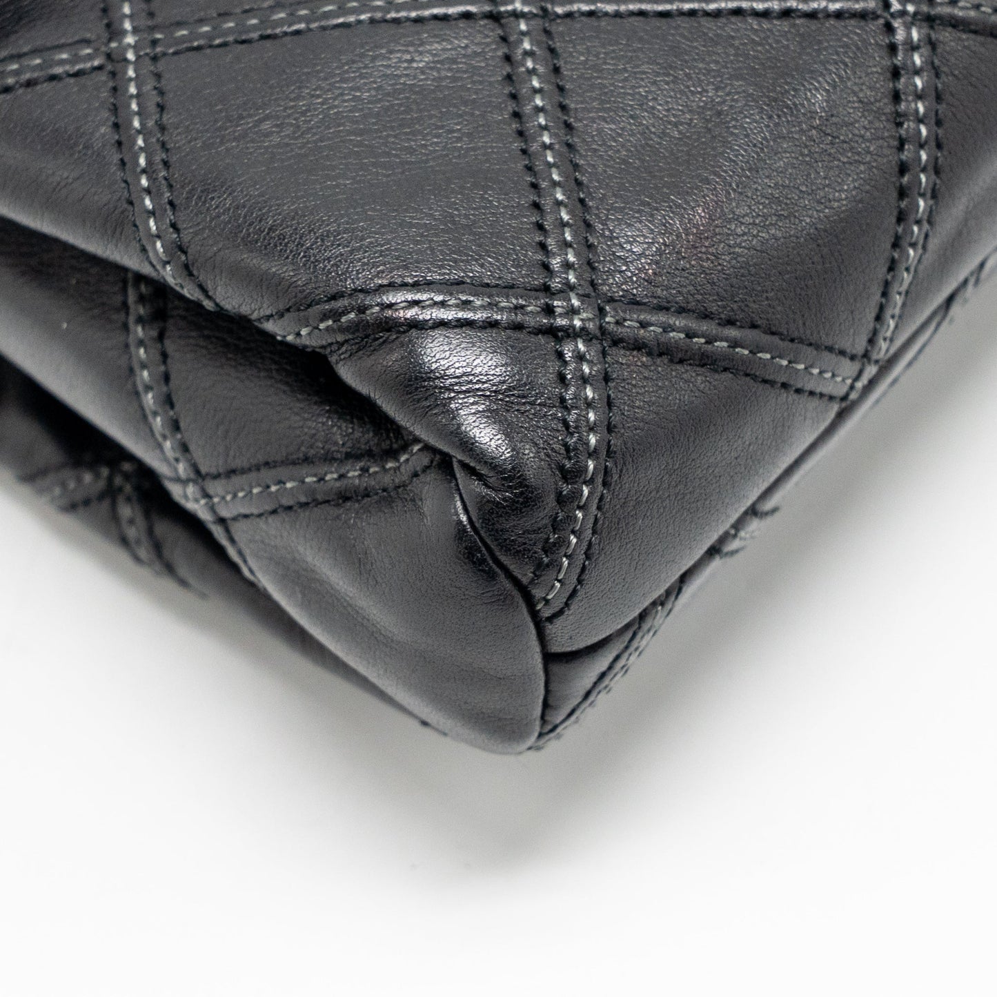Chanel Thin City Flap Bag Calfskin Black GHW