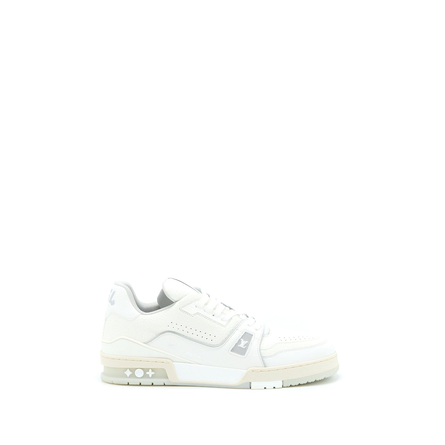Louis Vuitton Size 9 Low Trainer Sneaker White