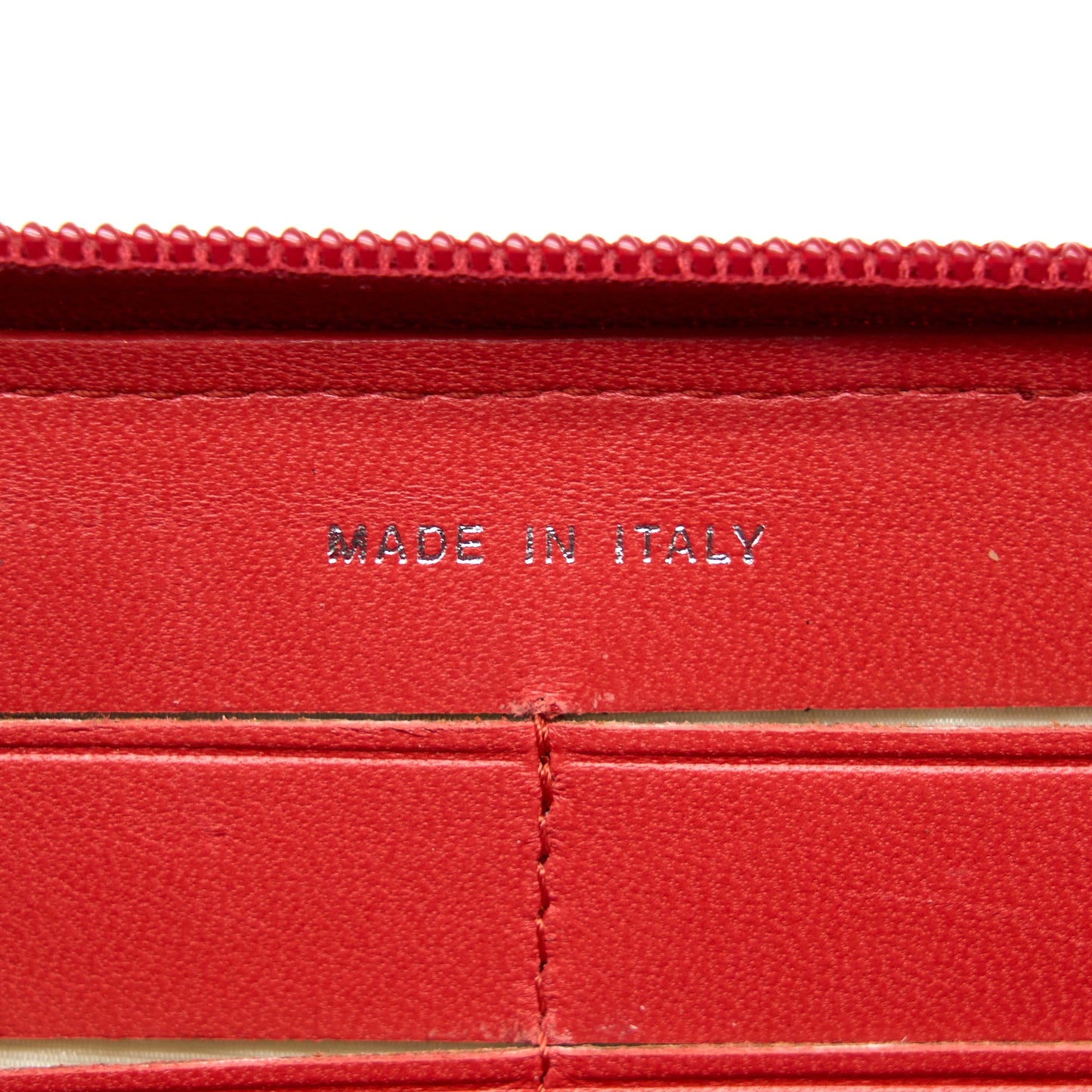 Chanel Camellia Long Wallet Lambskin Red SHW
