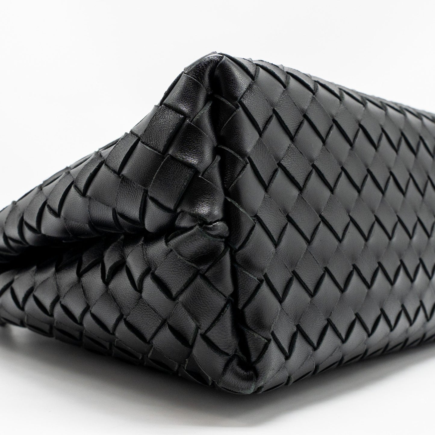 Bottega Veneta Medium Andiamo Lambskin Black GHW