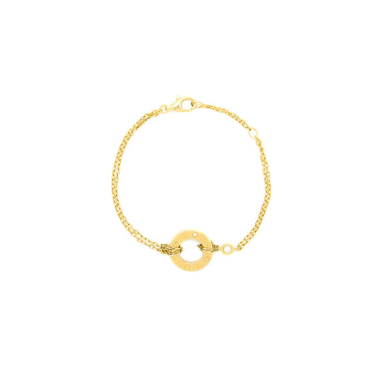 Cartier Love Bracelet Yellow Gold with Diamonds