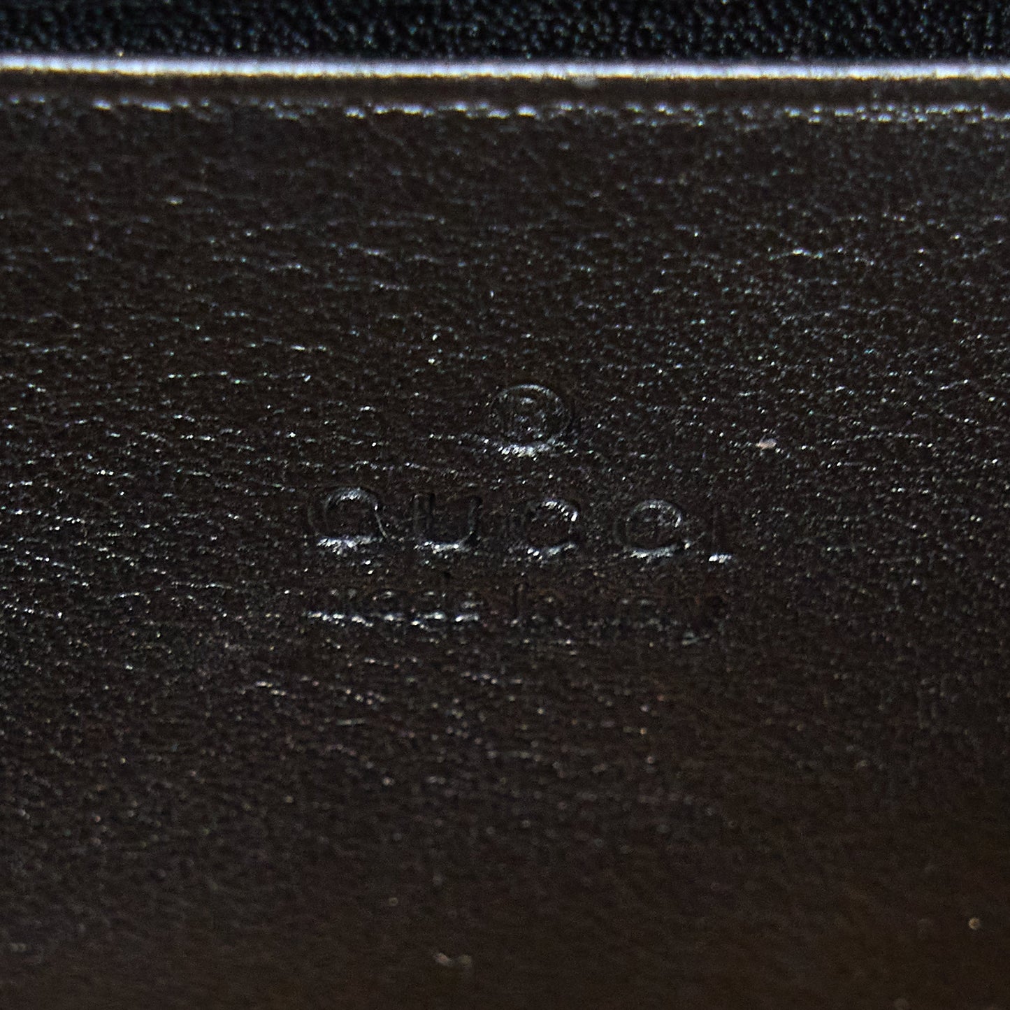 Gucci Marmont Wallet On Chain Black GHW