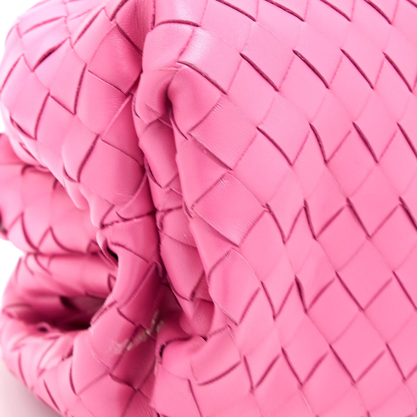 Bottega Veneta Clutch Interccato Pink
