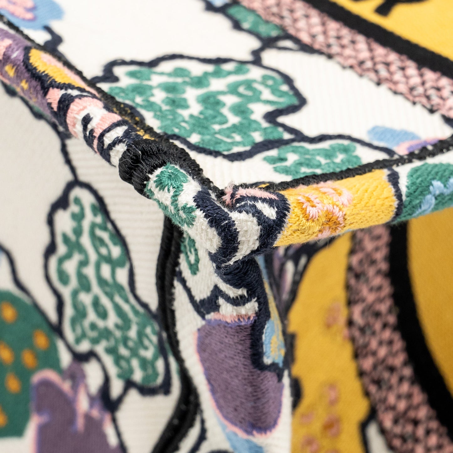 Dior Small dior book tote canvas multicolour