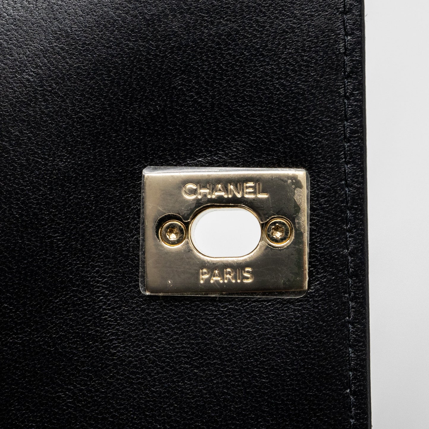 Chanel Mini Trendy CC Wallet on Chain Lambskin Black LGHW