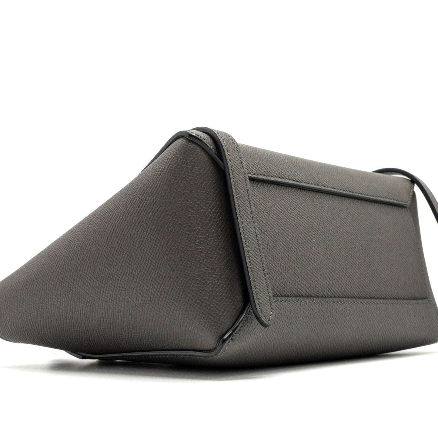 Celine nano belt bag calfskin grey GHW