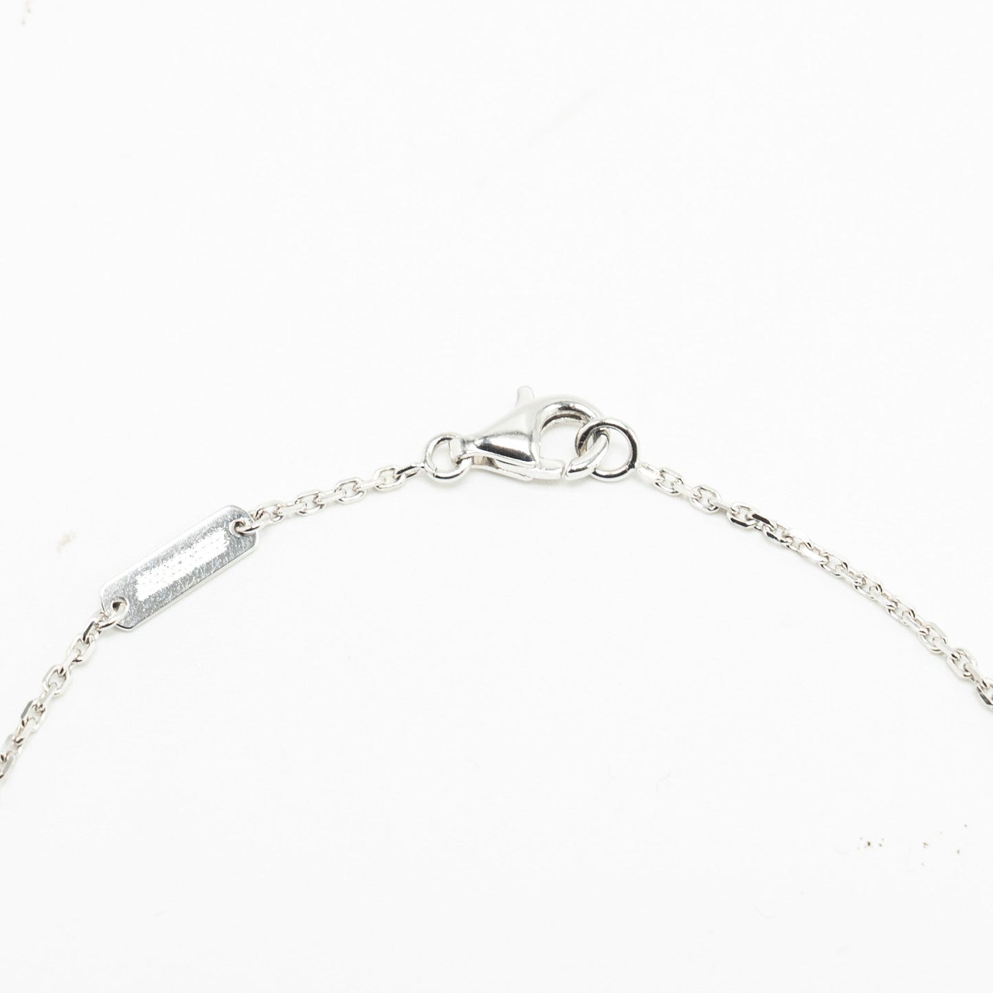 VAN CLEEF & ARPELS Vintage Alhambra Pendant Turquoise / 18K White Gold