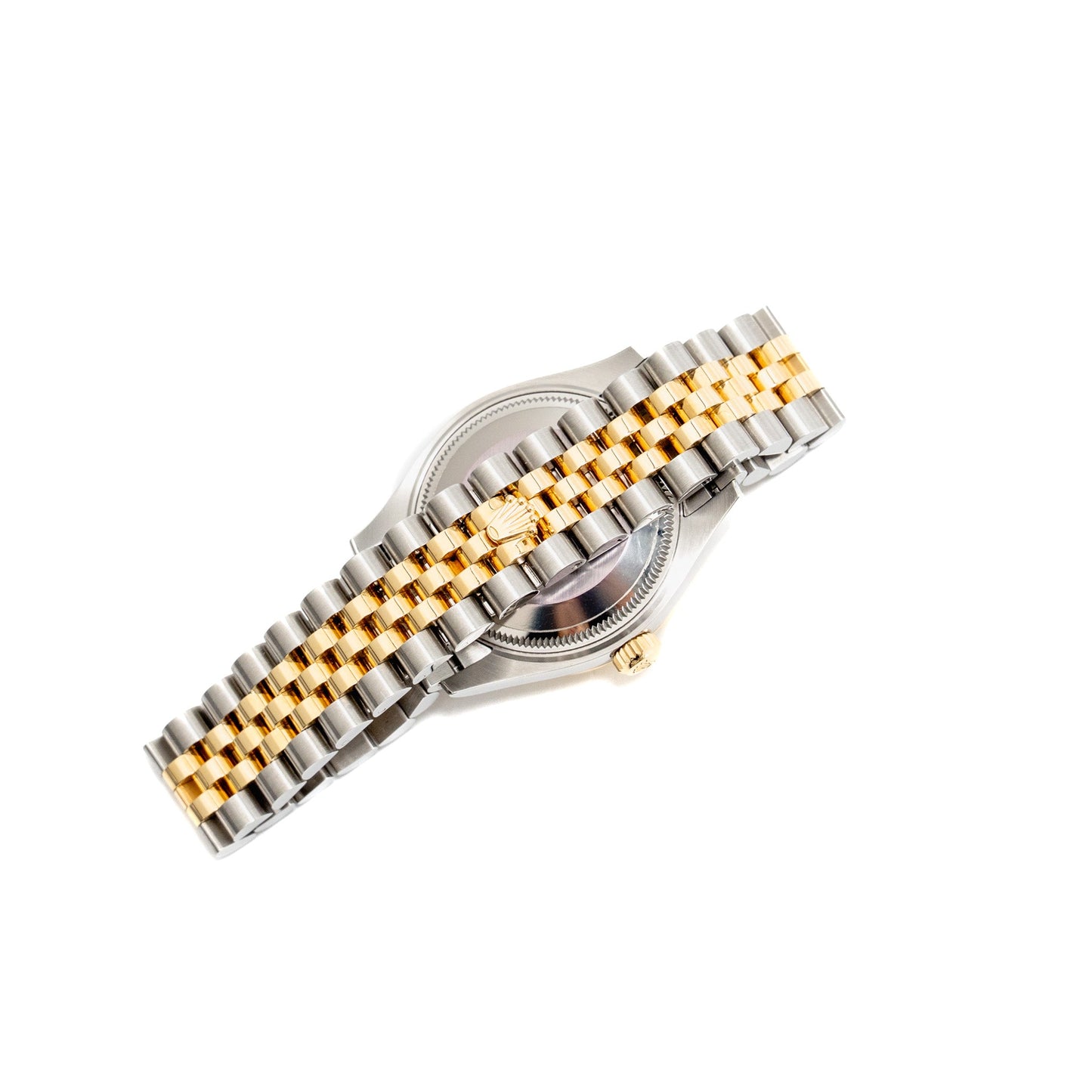 Rolex Datejust 31mm Oystersteel/Yellow Gold Olive-Green Floral Motif, Diamond-set Dial, Jubilee Bracelet M: 278273-0032