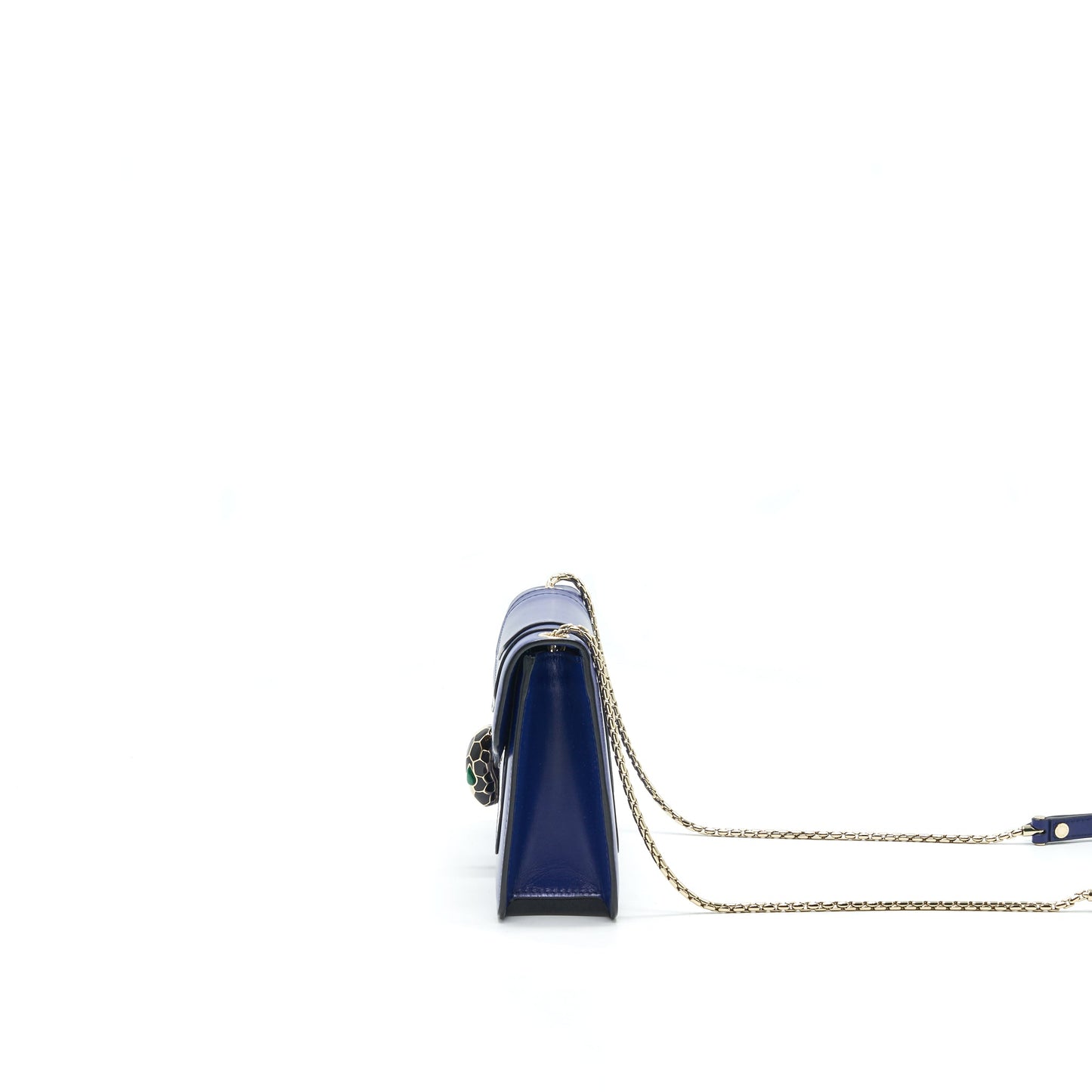 BVLGARI SERPENTI FOREVER FLAP COVER IN ROYAL SAPPHIRE