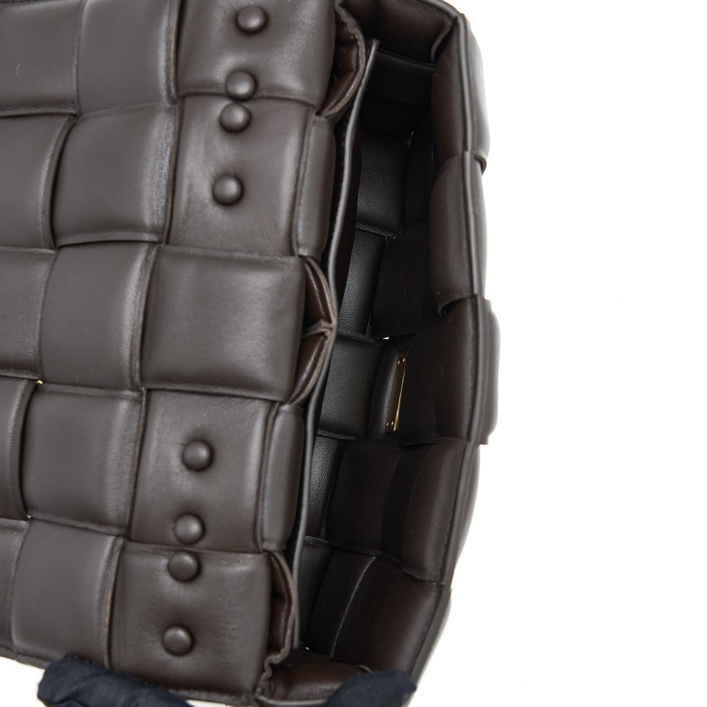 Bottega Veneta Chain Cassette Bag Dark Brown GHW