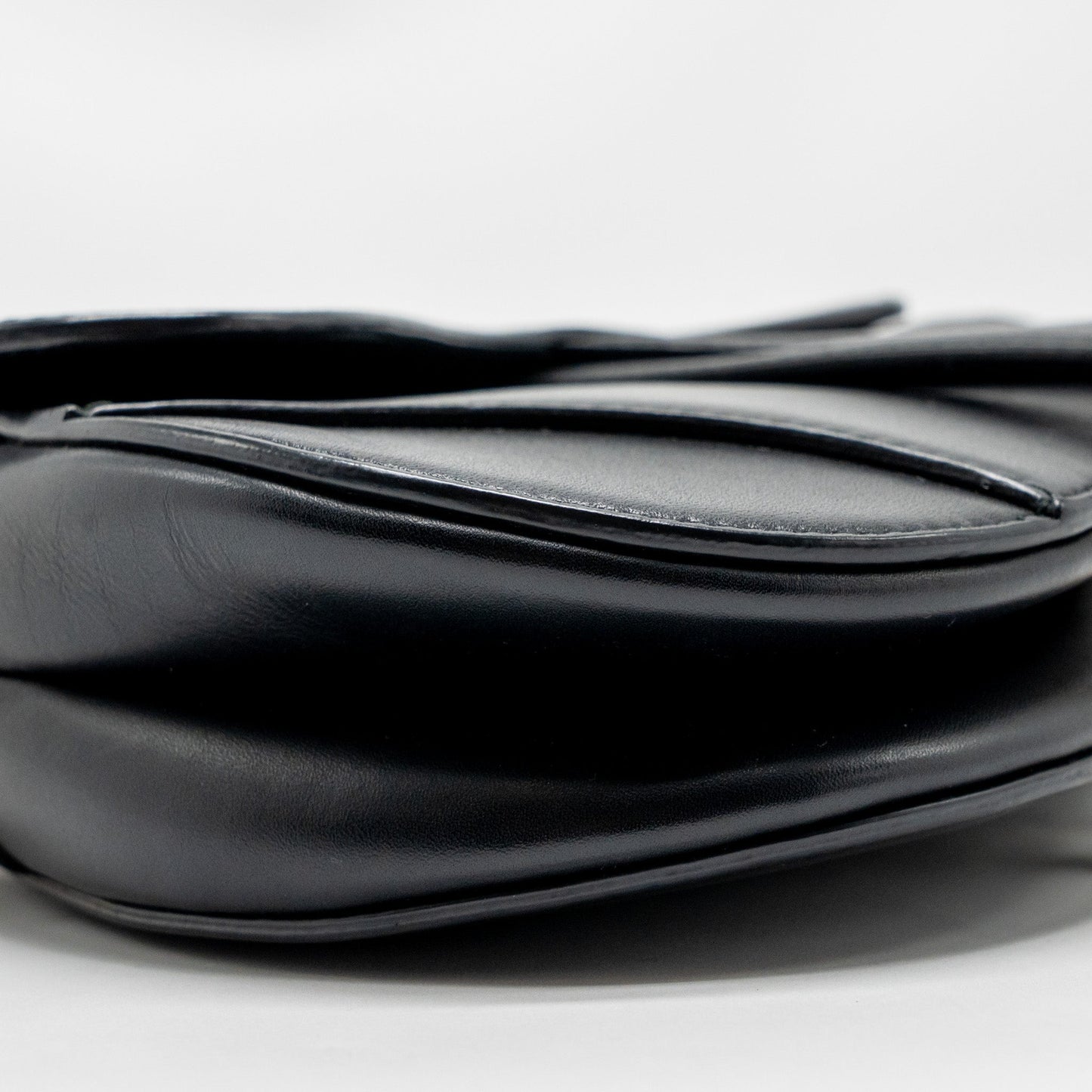 Dior Mini Saddle Bag Calfskin Black GHW