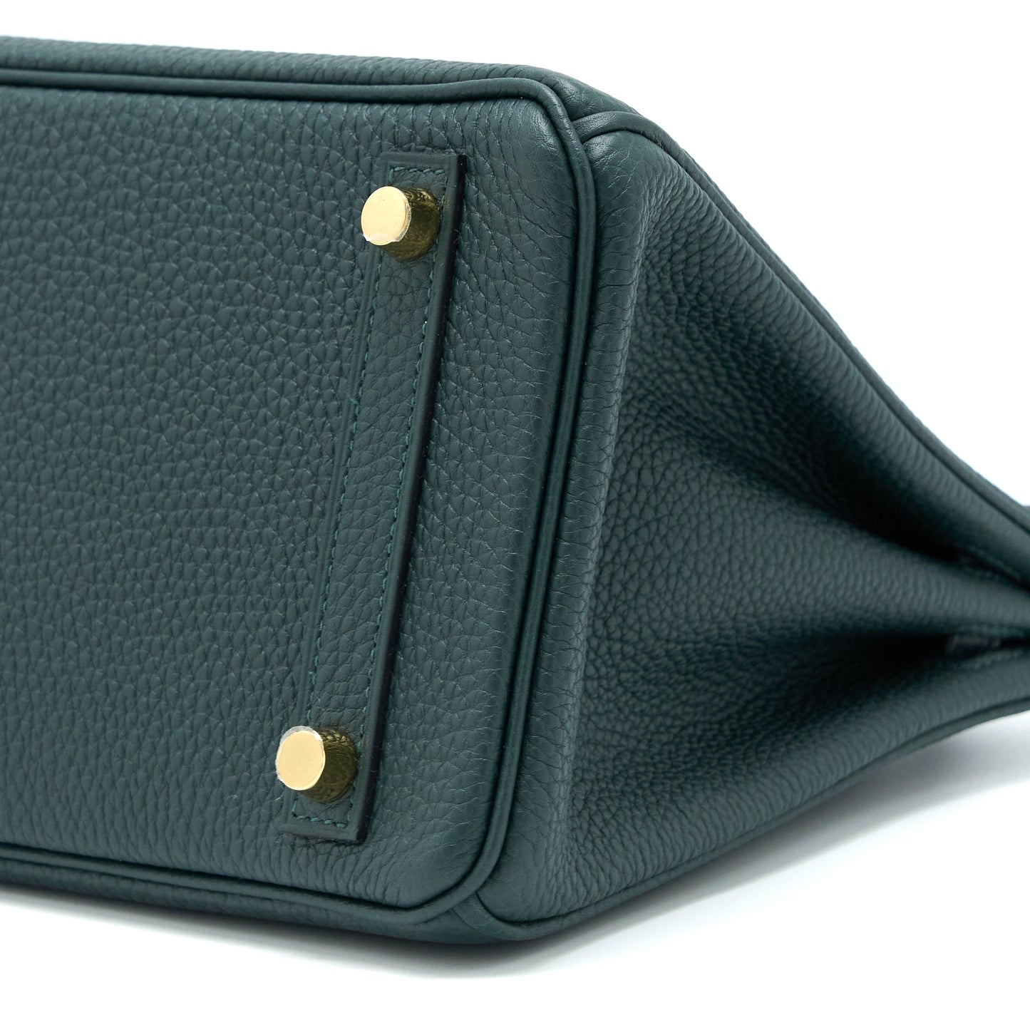 Herme Birkin 25 Touch Togo/Alligator Mississippiensis Vert Cypres GHW Stamp Z