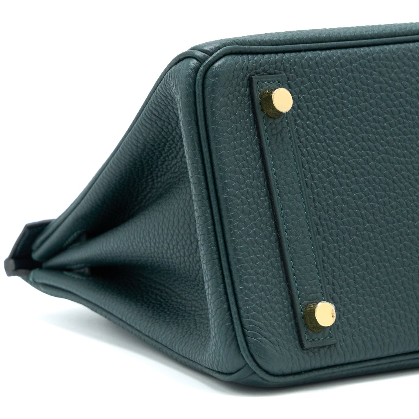 Herme Birkin 25 Touch Togo/Alligator Mississippiensis Vert Cypres GHW Stamp Z