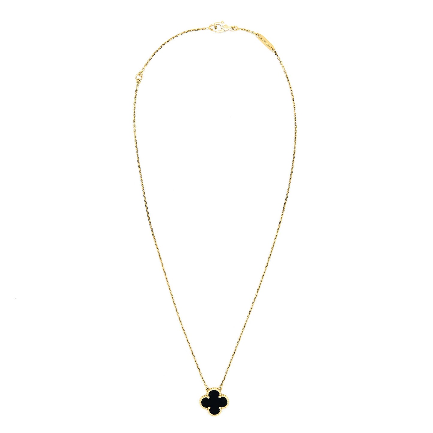 Van Cleef & Arpels Sweet Alhambra Pendant Yellow Gold
