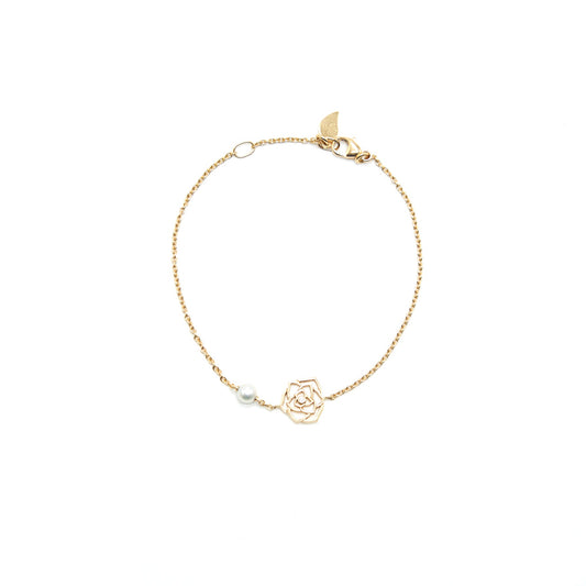 Piaget Rose Bracelet in Rose-gold Pearl Diamond