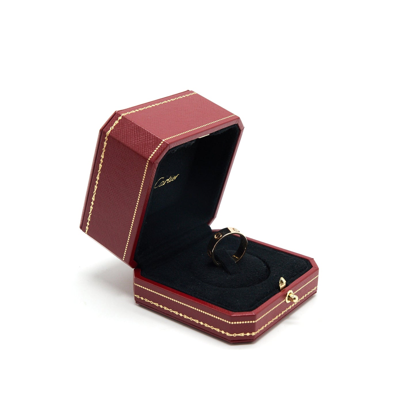 CARTIER LOVE RING ROSE GOLD MEN'S SIZE 57