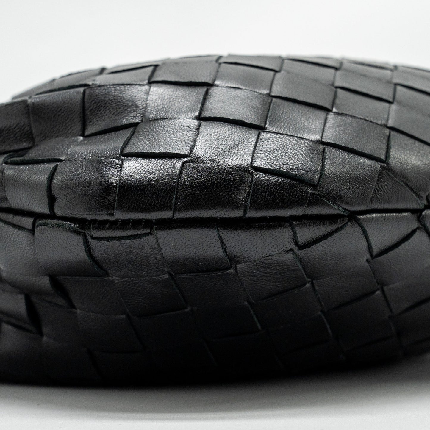 Bottega Veneta Mini Jodie Lambskin BLACK SHW