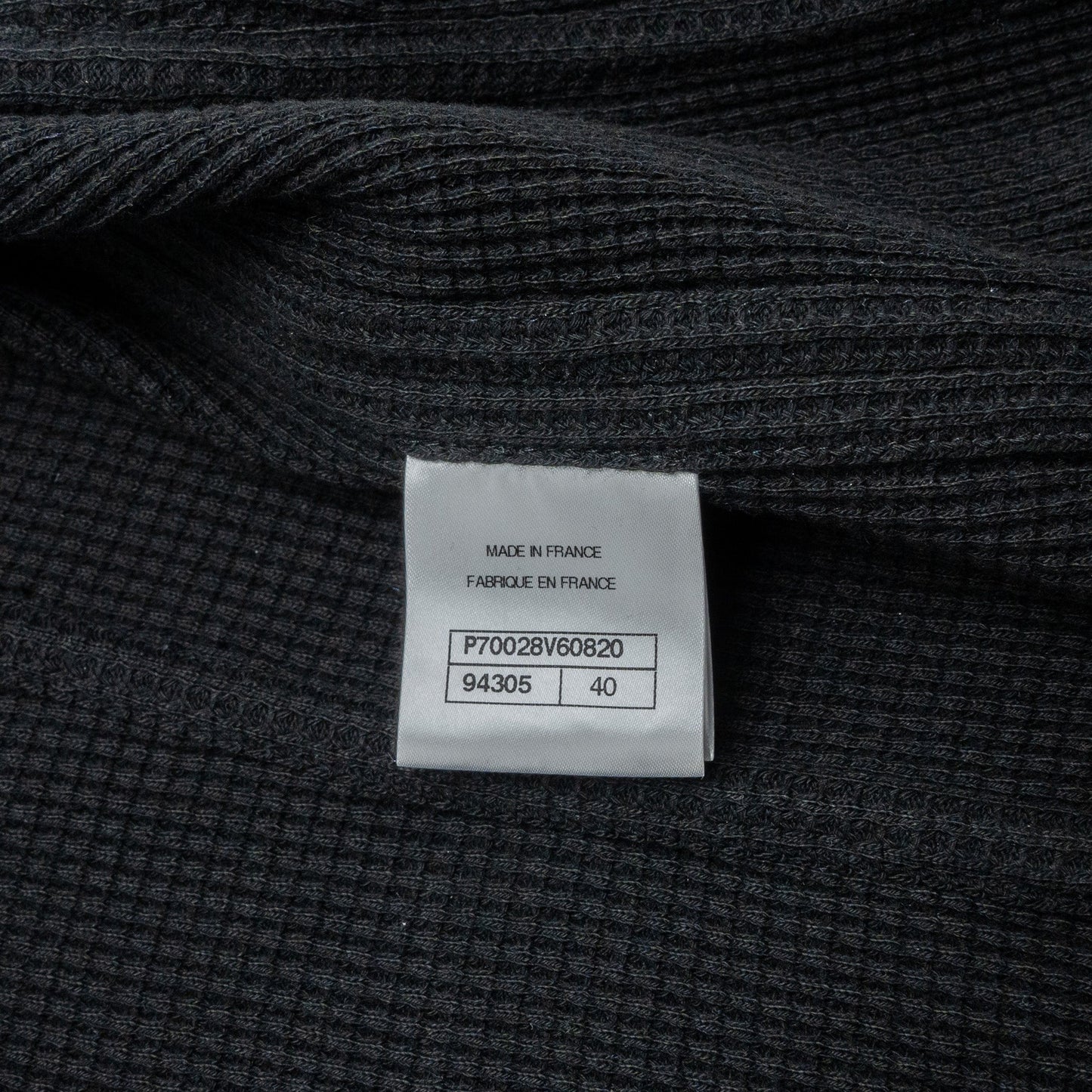 Chanel size 40 21C Jacket cotton Black