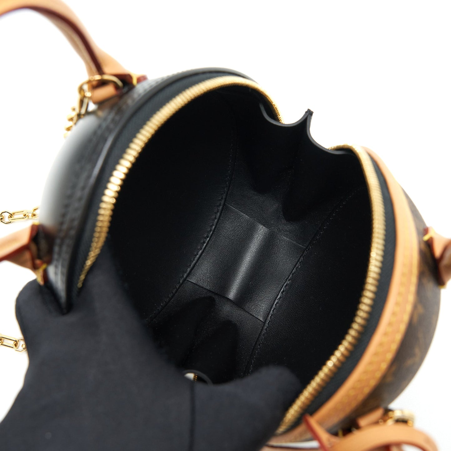 Louis Vuitton Egg Bag Monogram Canvas/Black GHW