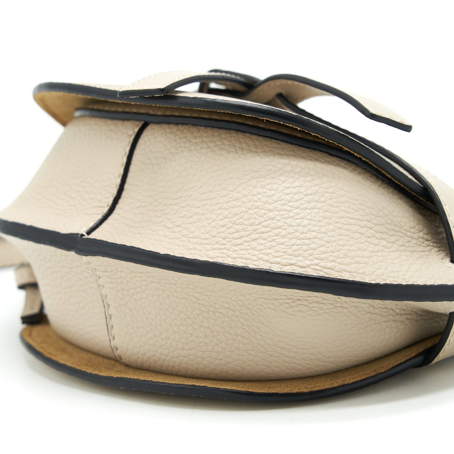 Loewe Mini Gate Crossbody Bag Calfskin Sand LGHW