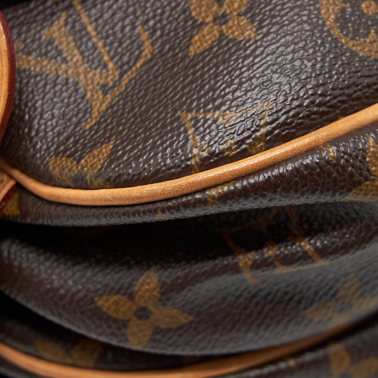 Louis Vuitton Vintage Double Side Crossbody Bag Monogram Canvas GHW