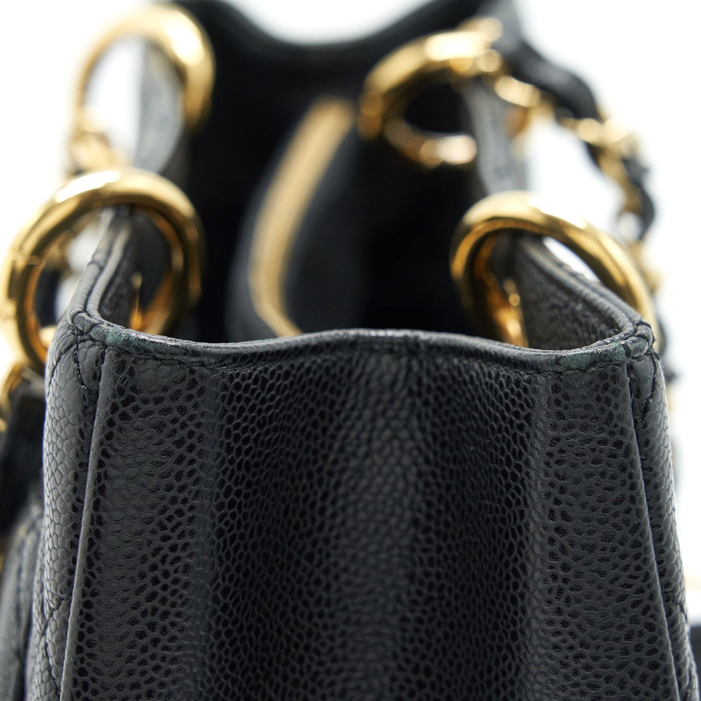 Chanel Grand Shopping Tote Caviar Black GHW