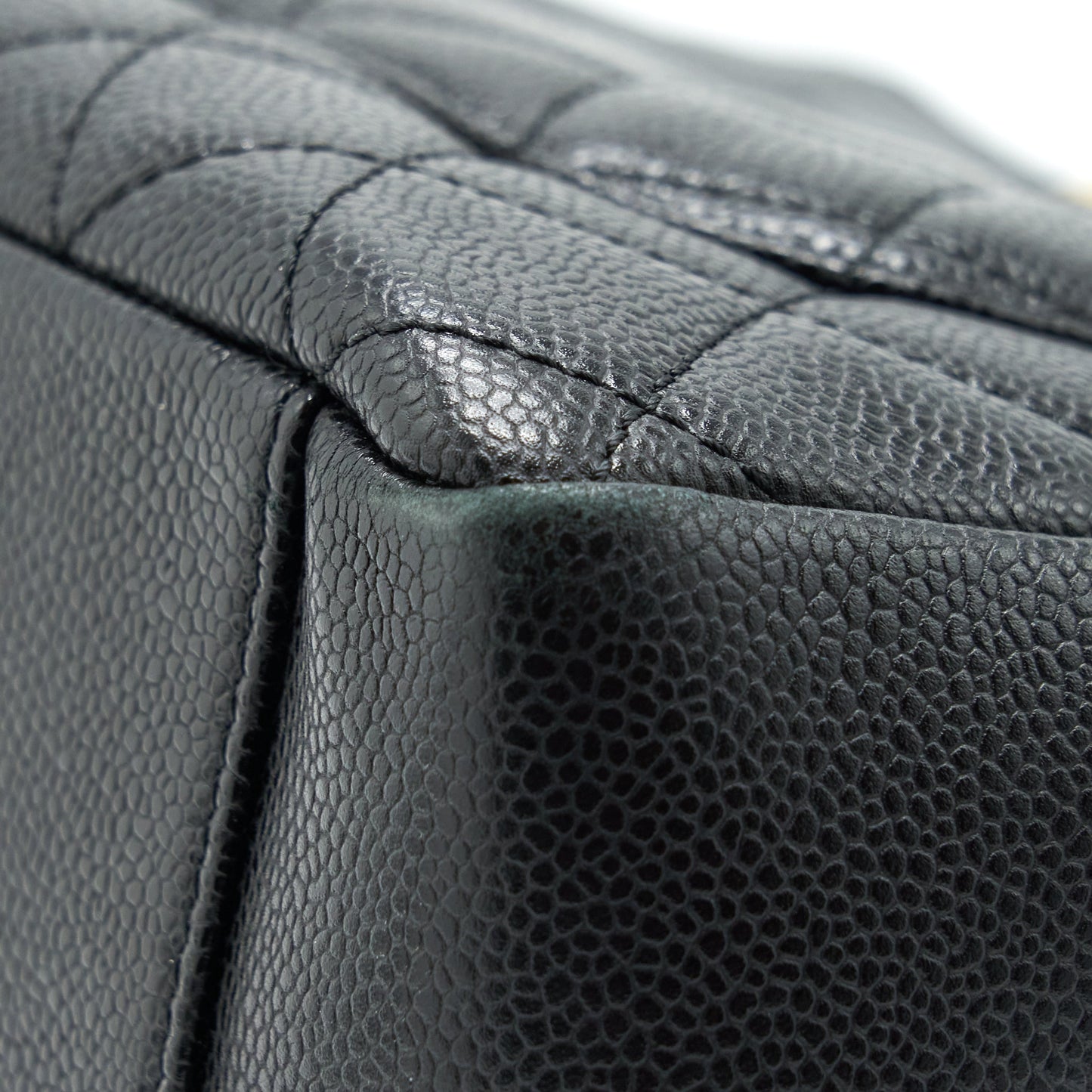 Chanel Grand Shopping Tote Caviar Black GHW