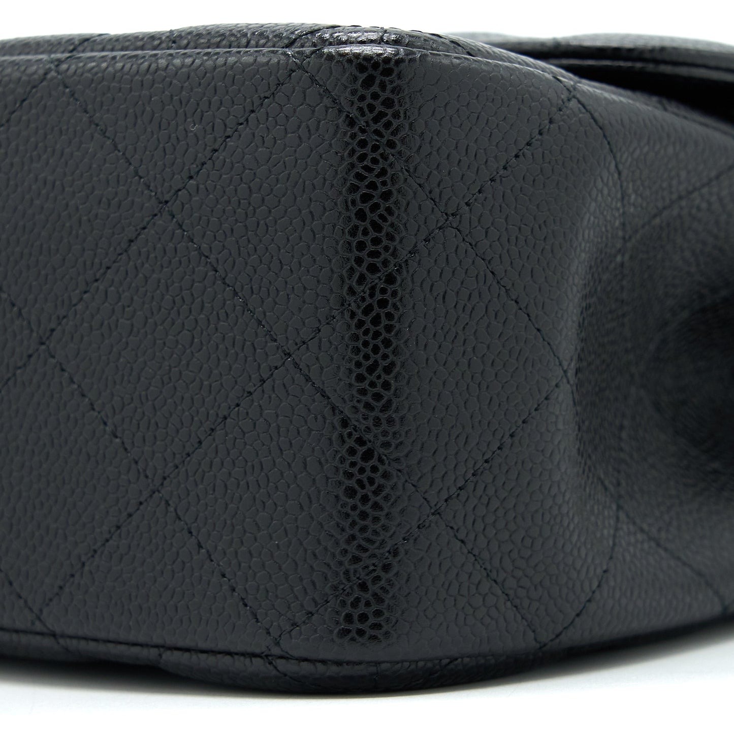 Chanel Jumbo Classic Double Flap Bag Caviar Black SHW