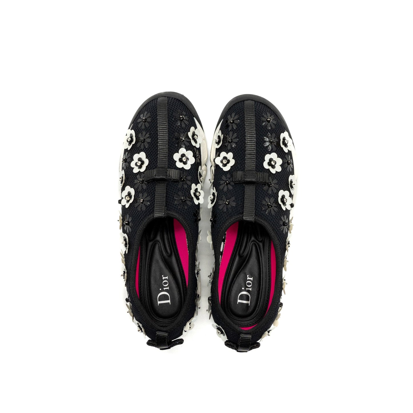 Dior Size 36 Fusion Sneaker Fabric Black