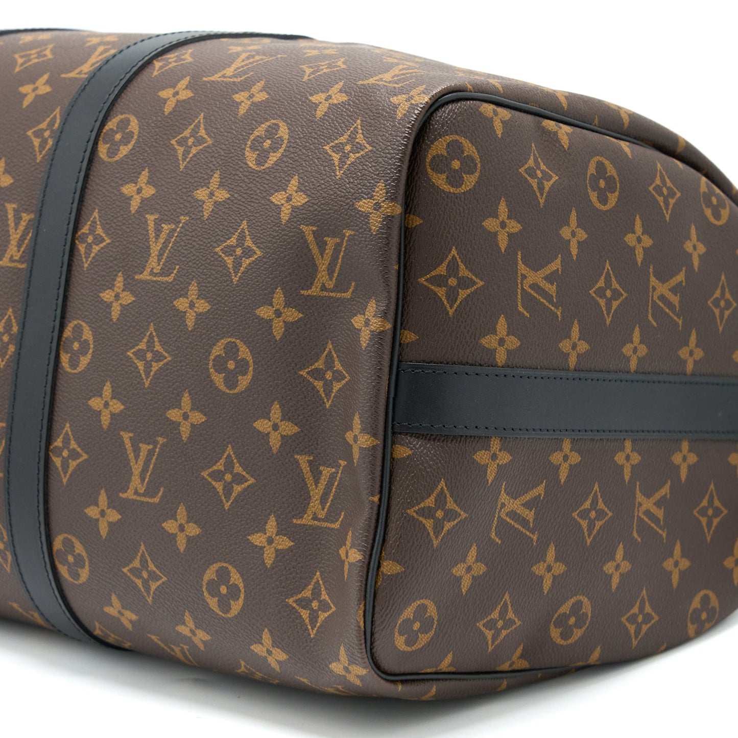 Louis Vuitton Keepall Bandouliere 45 Monogram Macassar Canvas SHW