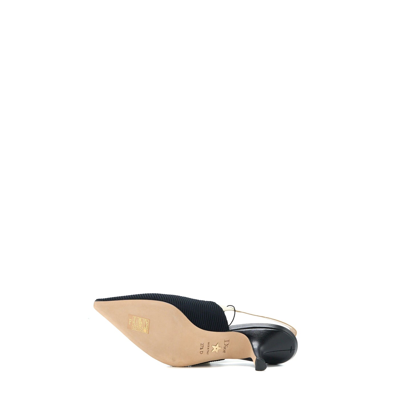 Dior Size 37.5 Dior J’adore Slingback Heels Black