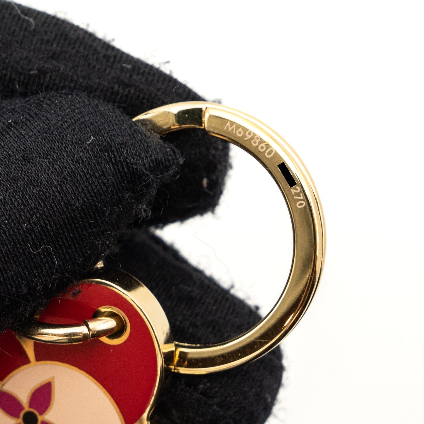 Louis Vuitton Porte Cles-Charm Vivienne Key Ring Multicolour GHW