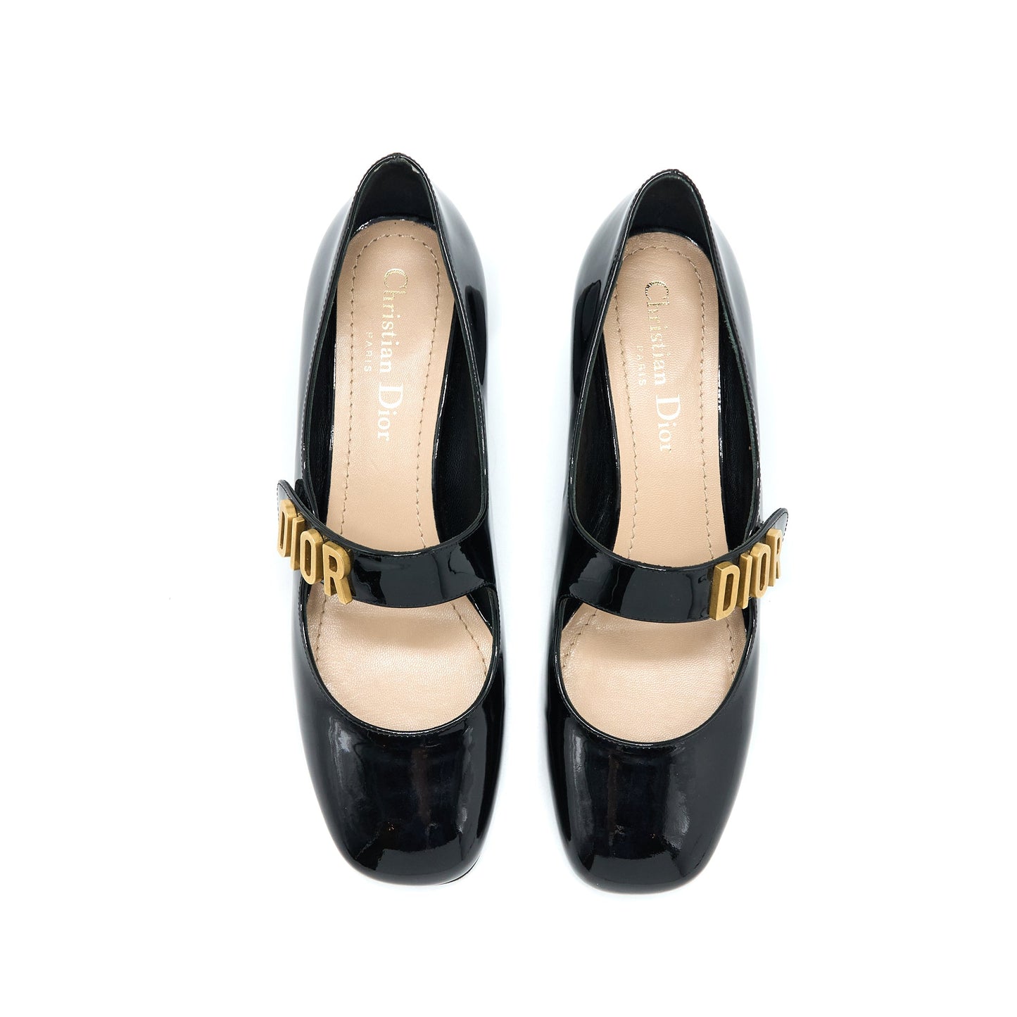 Dior Size 36.5 J’adore Pump Patent Black GHW