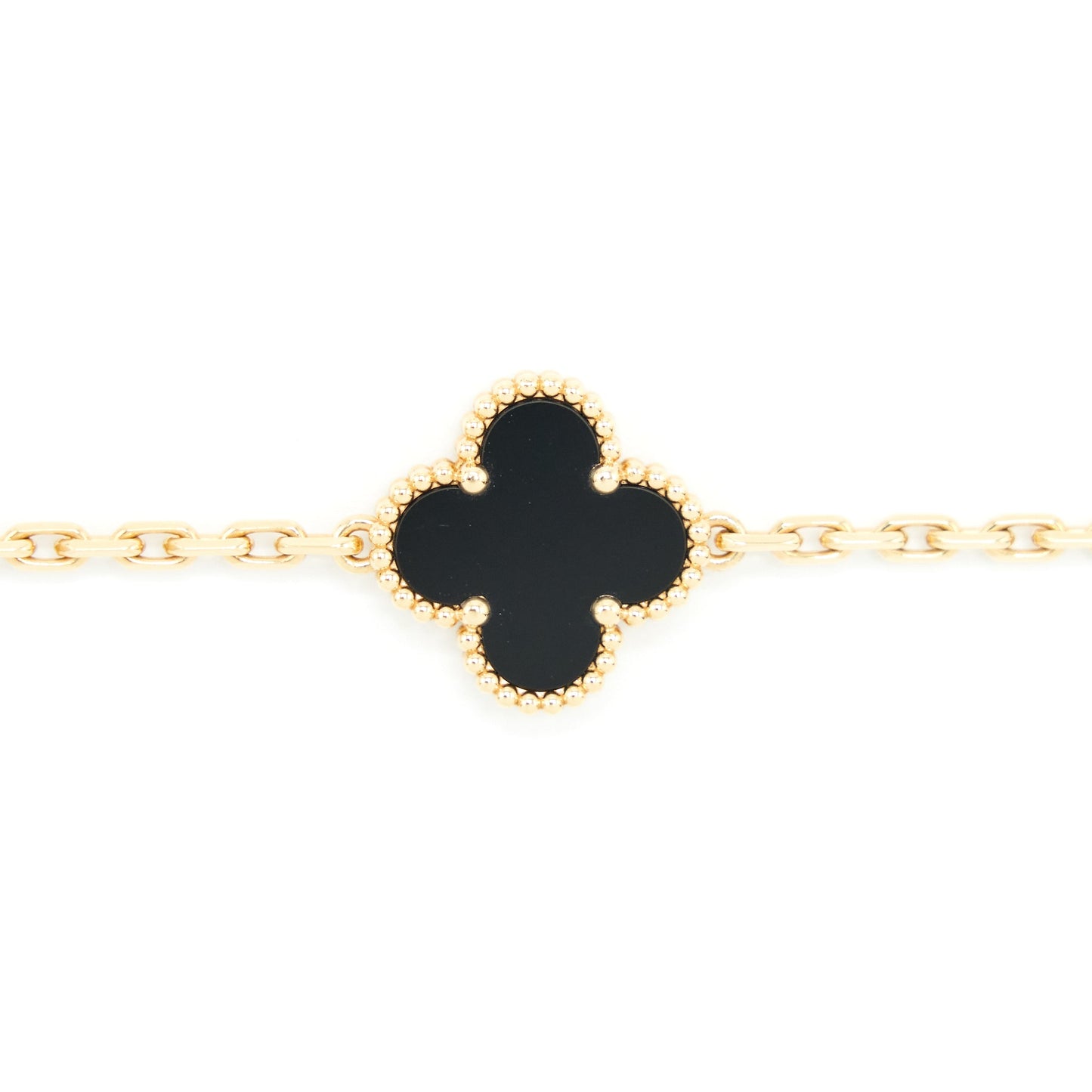 Van Cleef & Arpels Alhambra Bracelet 5 Motifs Yellow Gold
