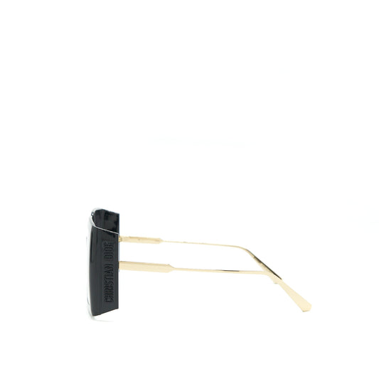 Luxury Dior Luxury Diorsolar s2u square Black sunglasses