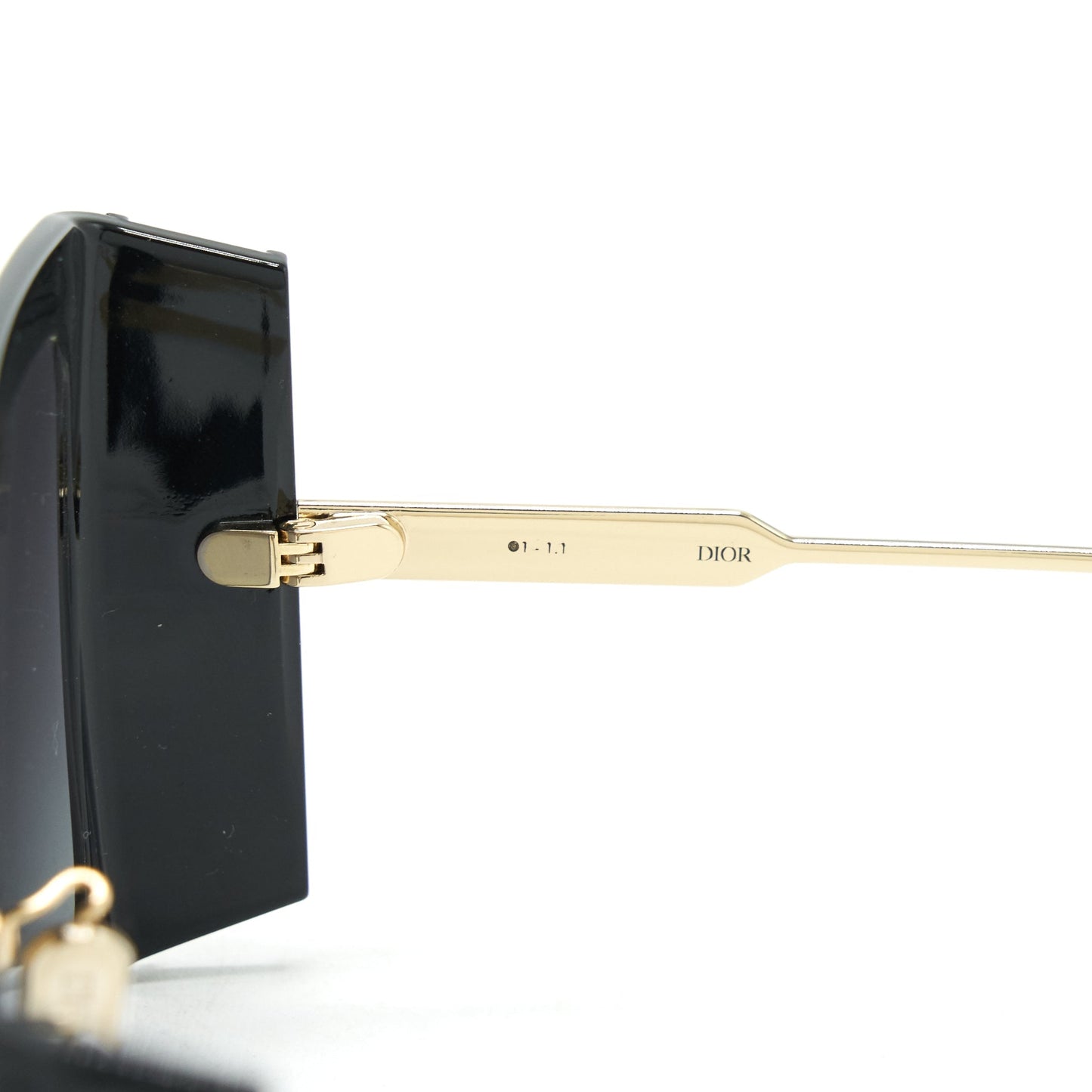 Luxury Dior Luxury Diorsolar s2u square Black sunglasses
