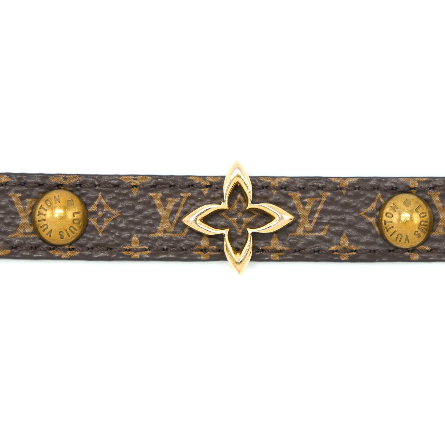 Louis Vuitton Blooming Bracelet Monogram Canvas GHW