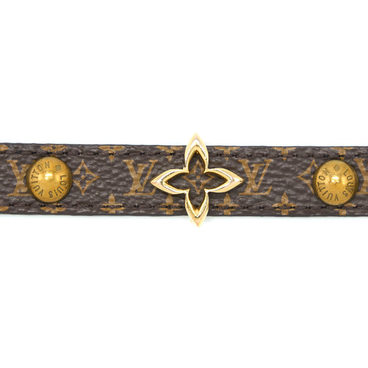 Louis Vuitton Blooming Bracelet Monogram Canvas GHW