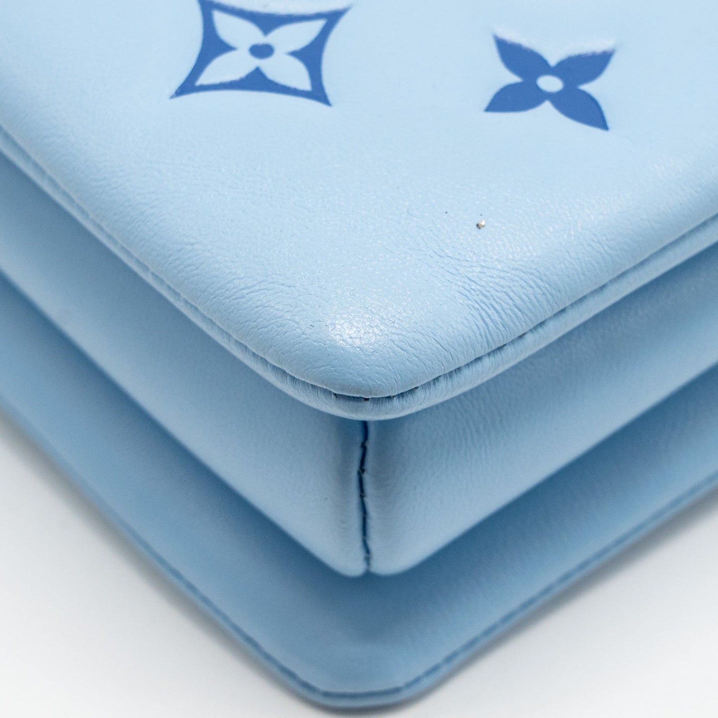 Louis Vuitton Coussin PM Lambskin Baby Blue GHW