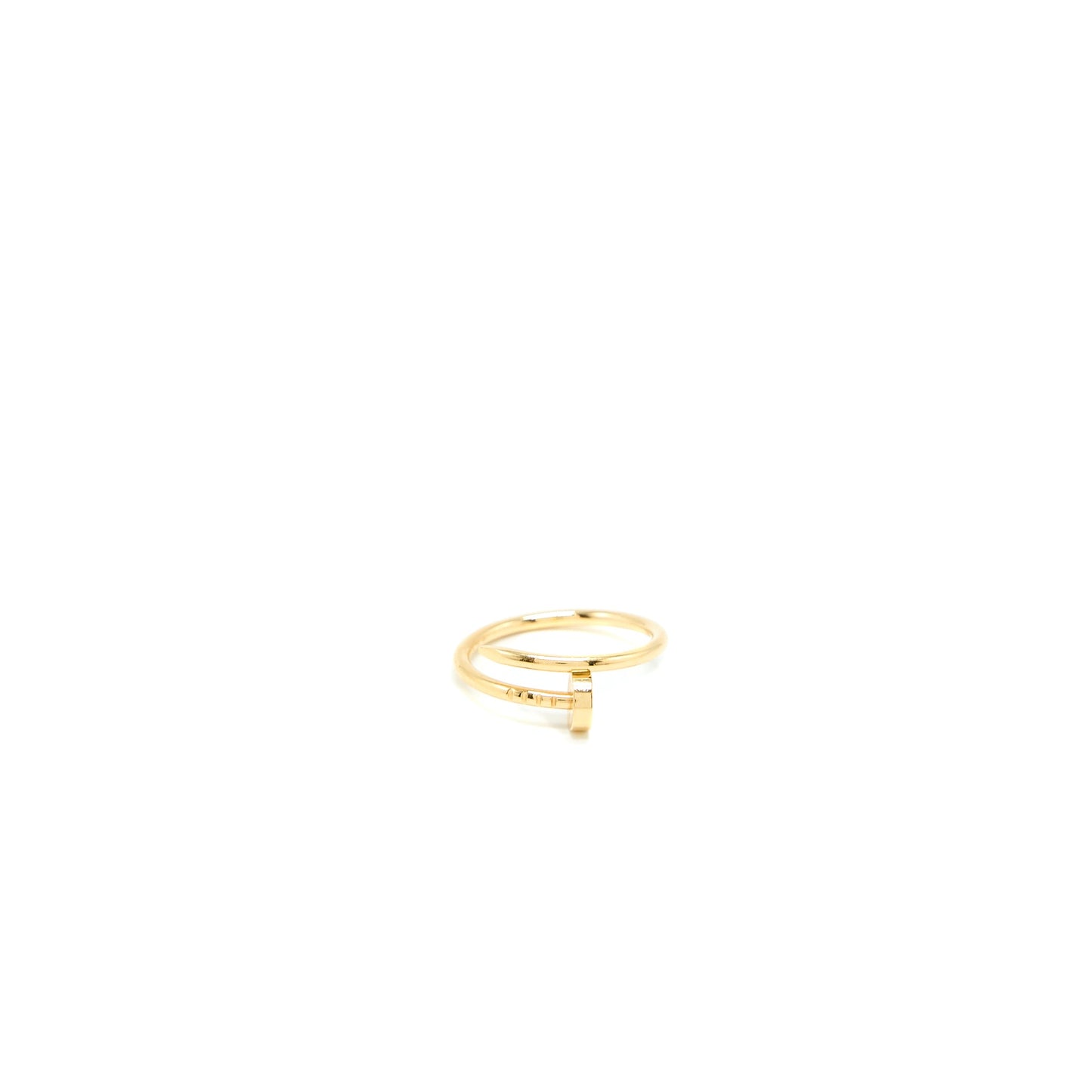 Cartier Size 55 Juste Un Clou Ring Small Model YELLOW GOLD
