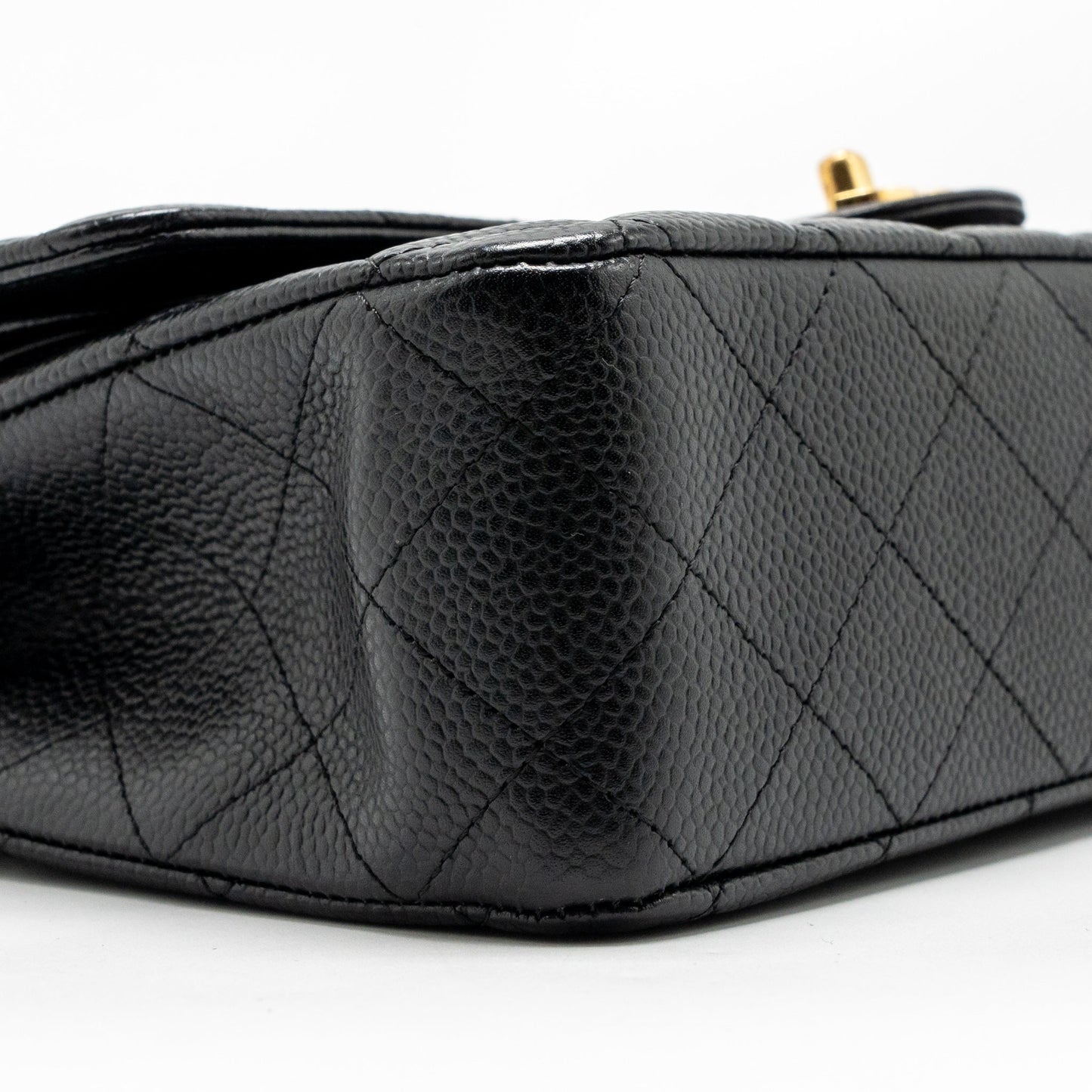 Chanel Medium Classic Double flap bag caviar black GHW