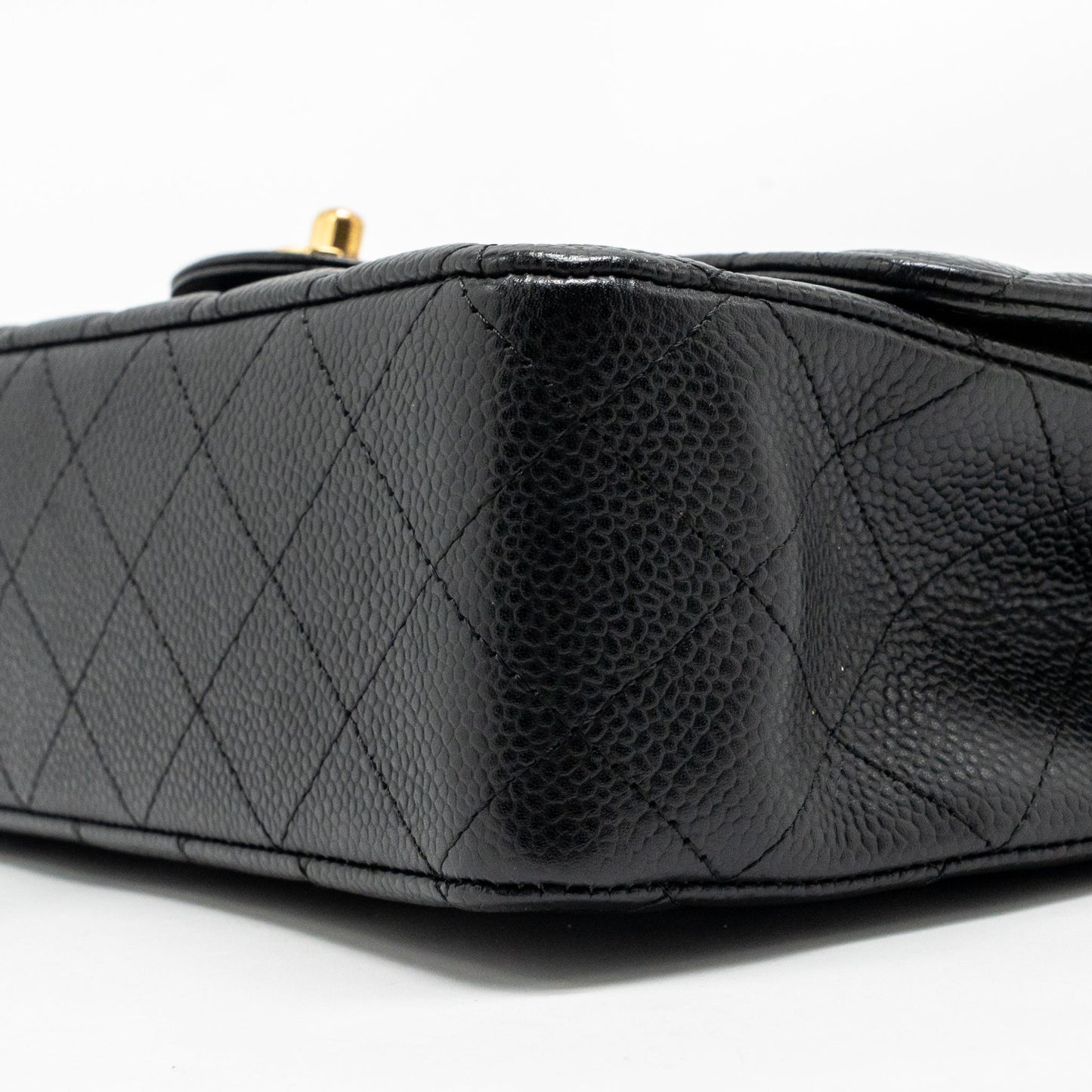 Chanel Medium Classic Double flap bag caviar black GHW