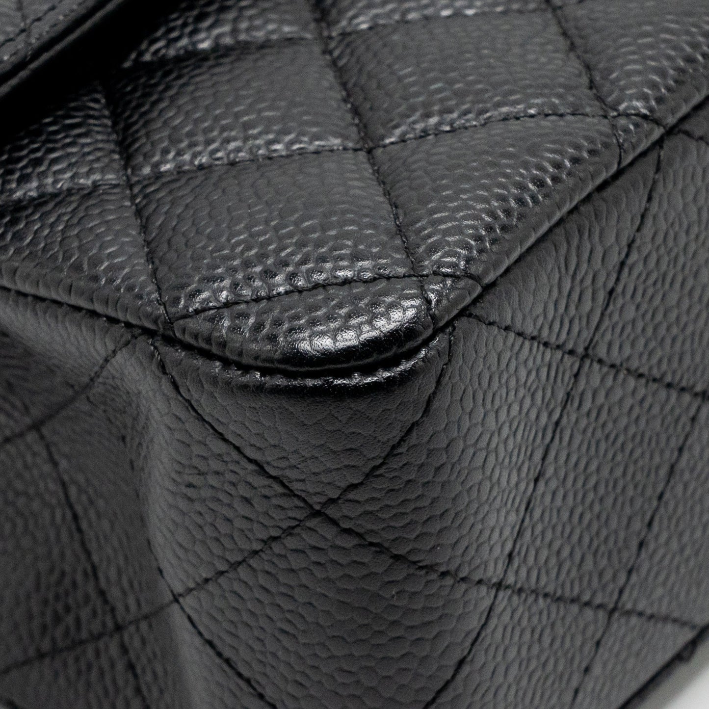 Chanel Medium Classic Double flap bag caviar black GHW