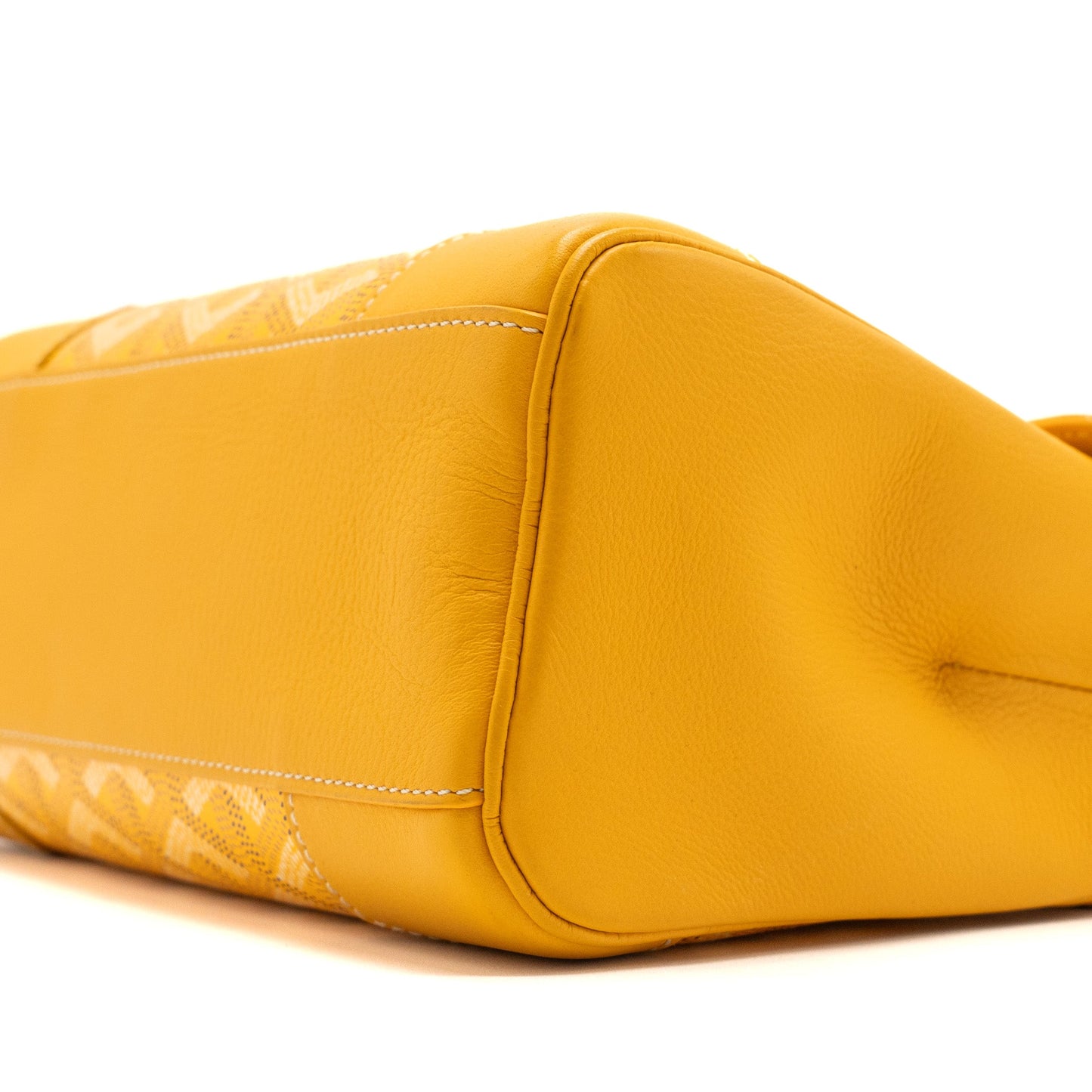 GOYARD mini Saigon canvas yellow SHW