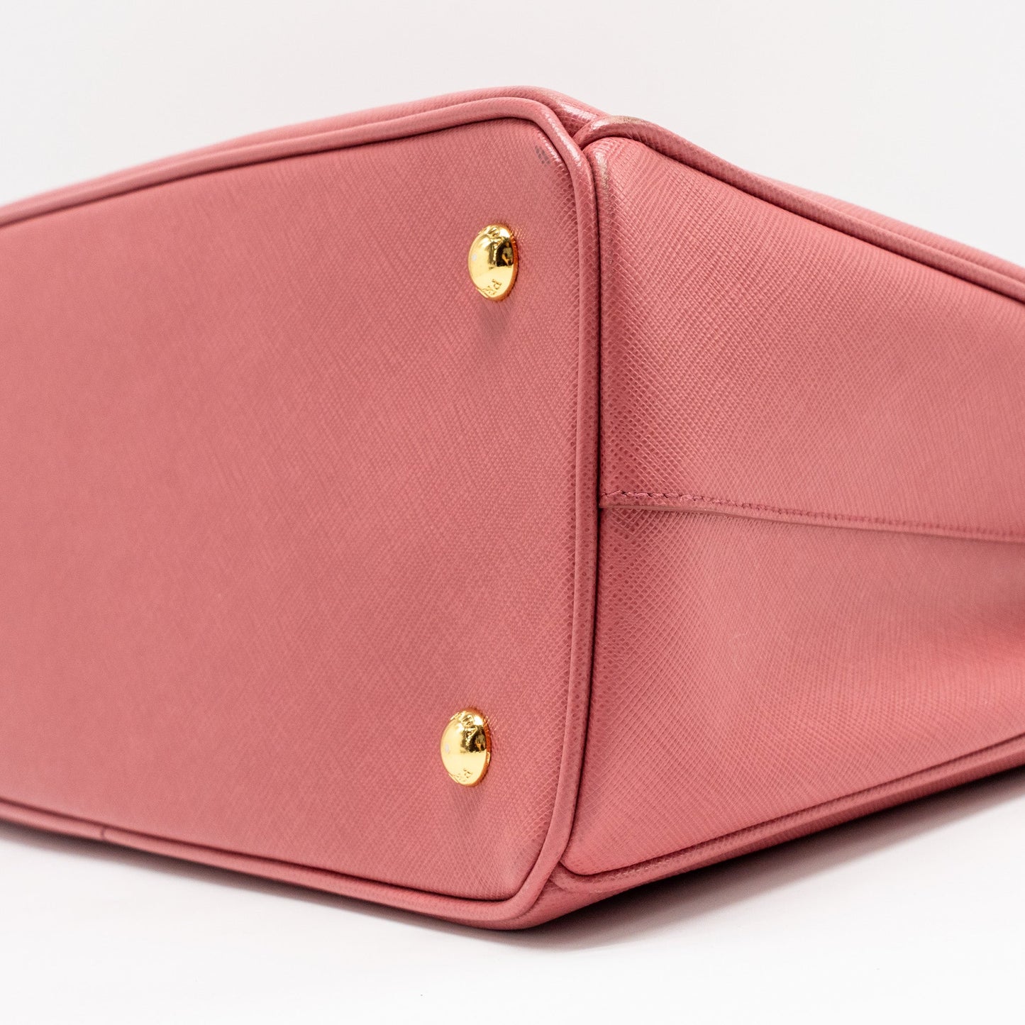 Prada Large Saffiano Tote Bag Galleria Saffiano Leather Pink GHW