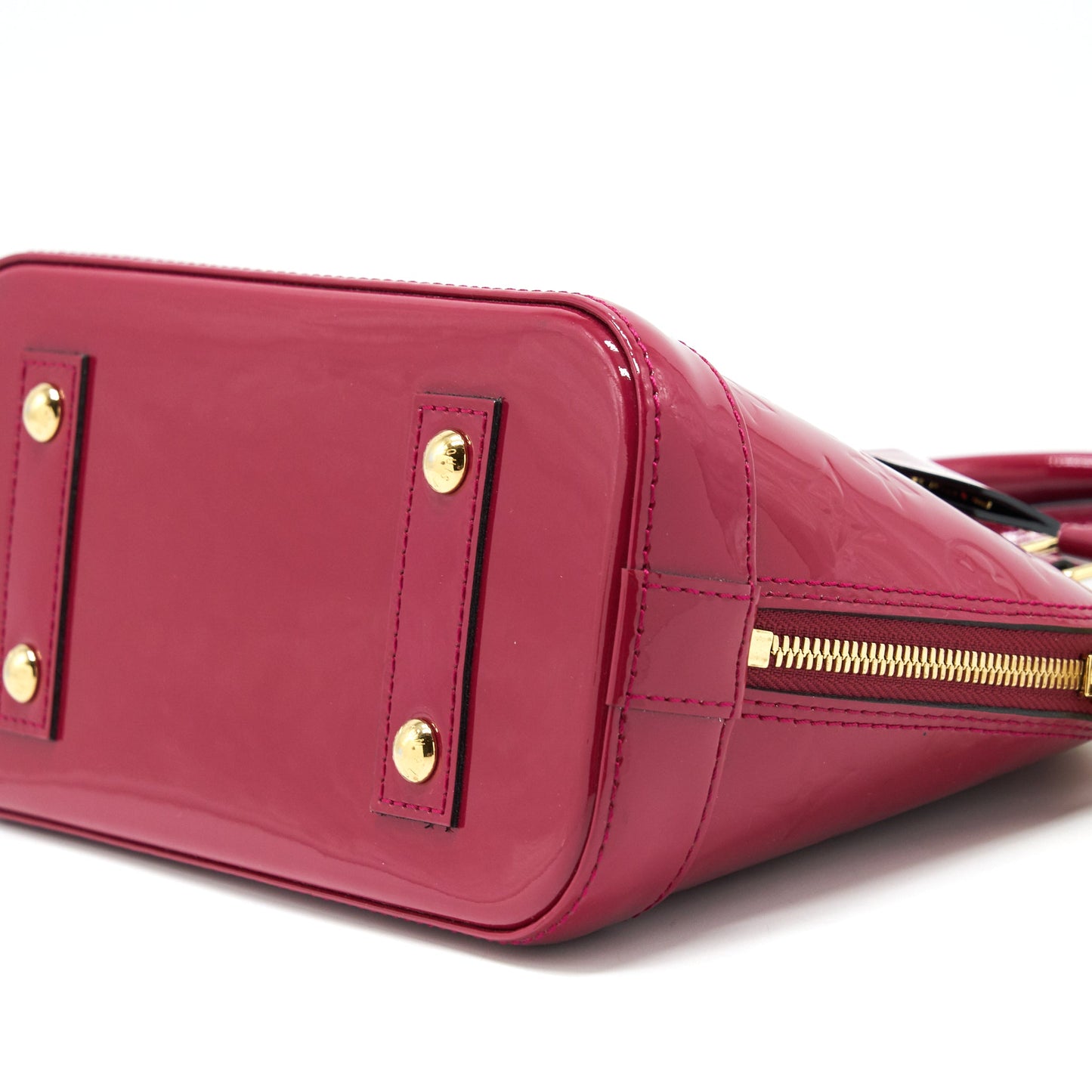 Louis Vuitton Alma BB Patent Leather Indian Rose