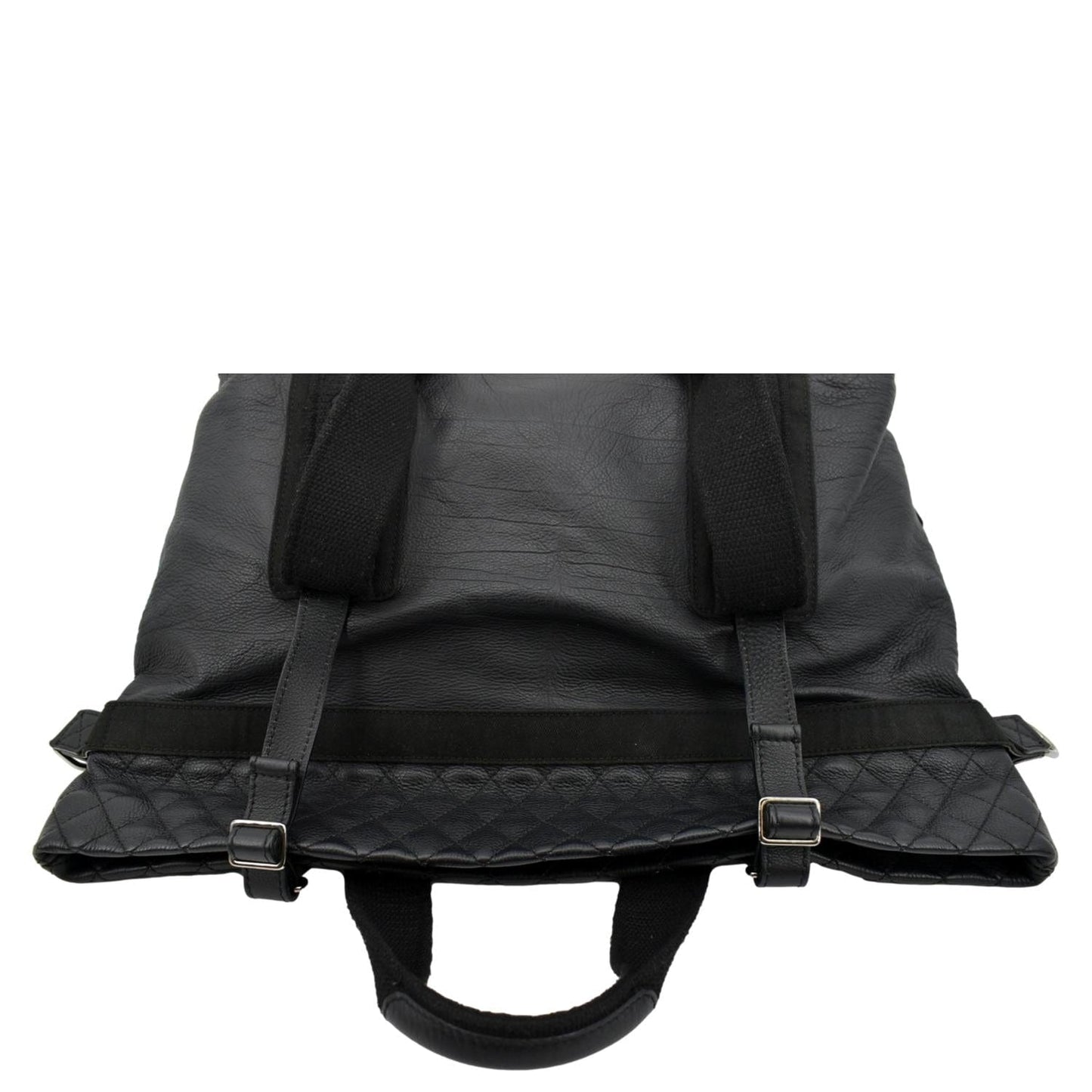 Luxury Chanel 2way Leather Shoulder Bag Black