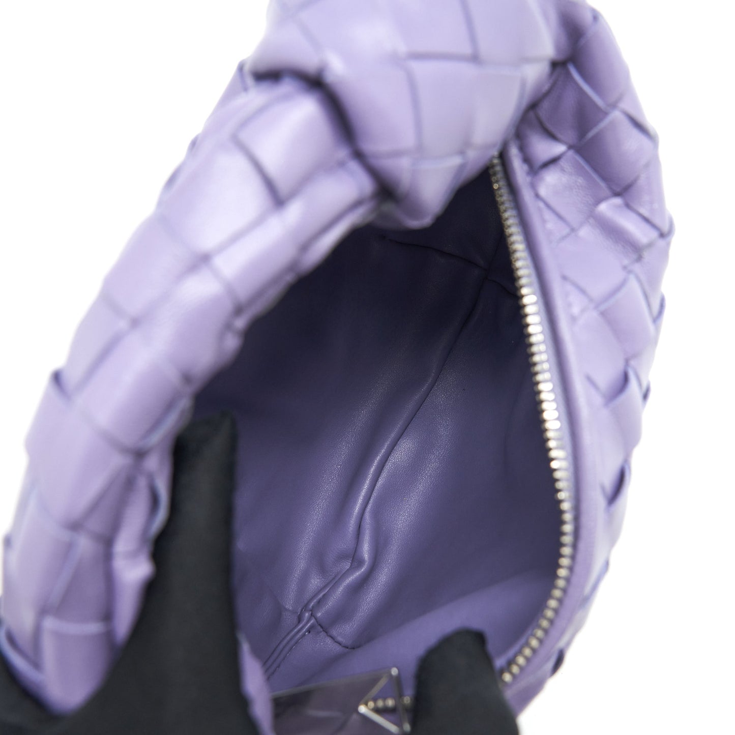 Bottega Veneta Mini Jodie Calfskin Purple SHW