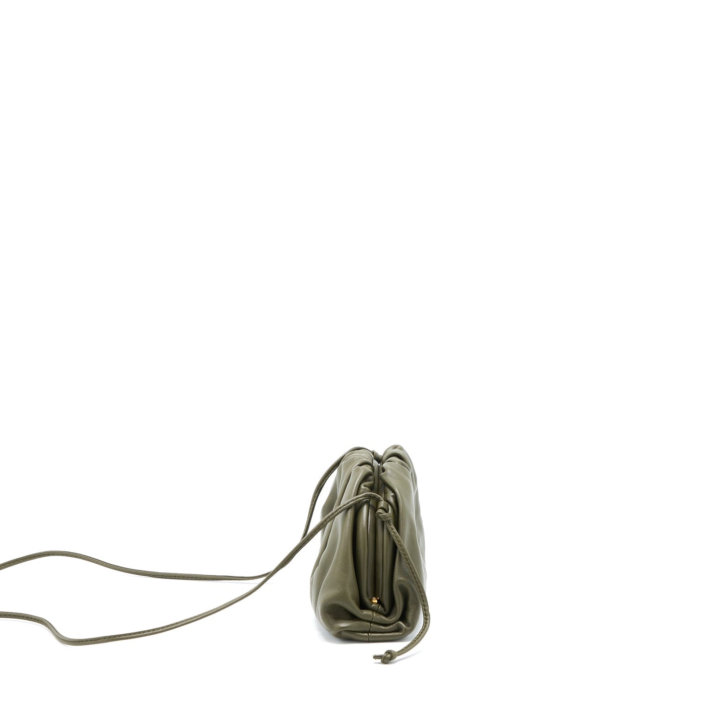 Bottega Veneta Mini Calfskin Dark Green GHW